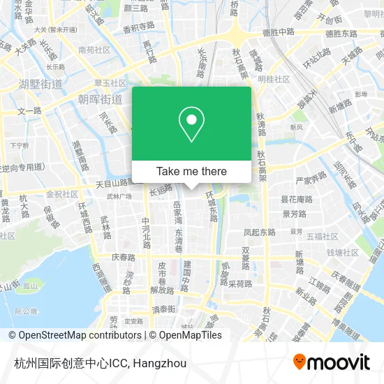 杭州国际创意中心ICC map