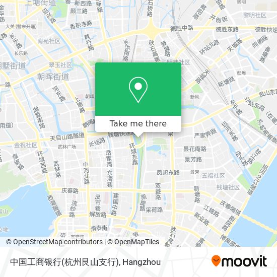 中国工商银行(杭州艮山支行) map