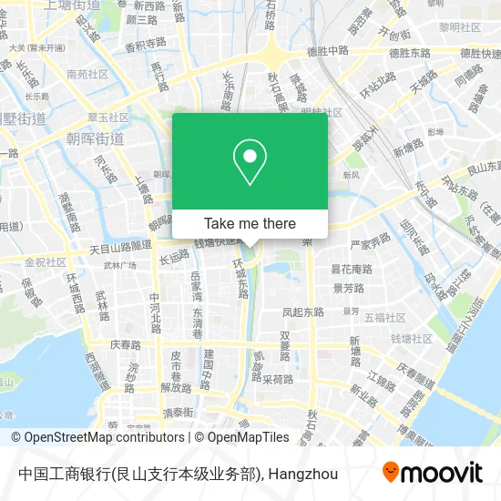 中国工商银行(艮山支行本级业务部) map