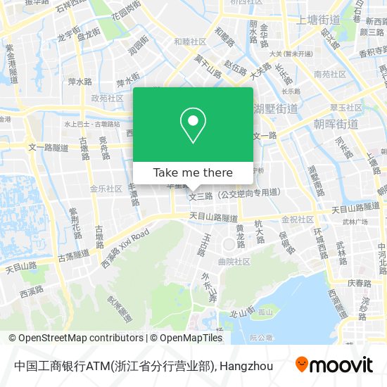 中国工商银行ATM(浙江省分行营业部) map