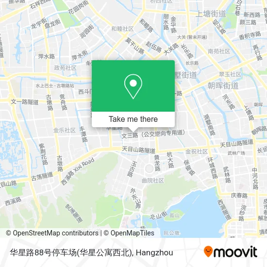 华星路88号停车场(华星公寓西北) map