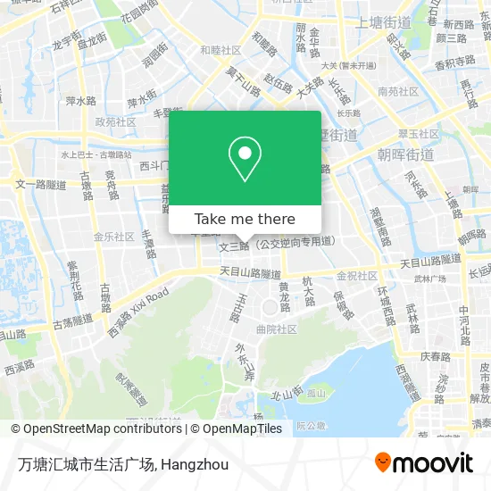 万塘汇城市生活广场 map