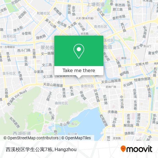 西溪校区学生公寓7栋 map