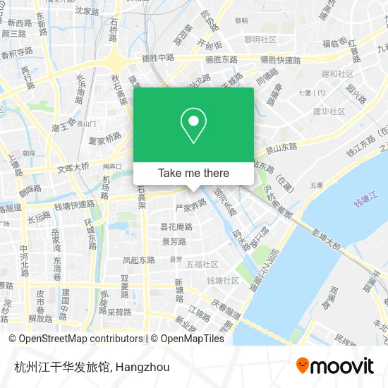 杭州江干华发旅馆 map