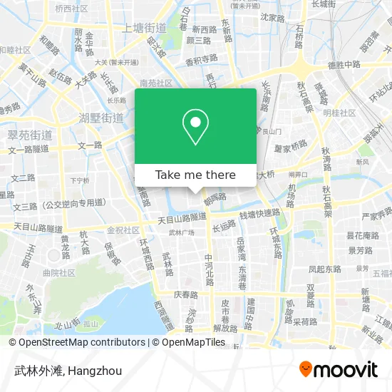 武林外滩 map