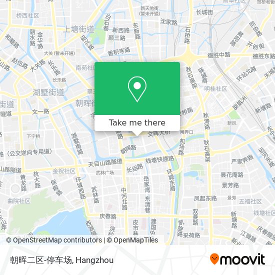 朝晖二区-停车场 map
