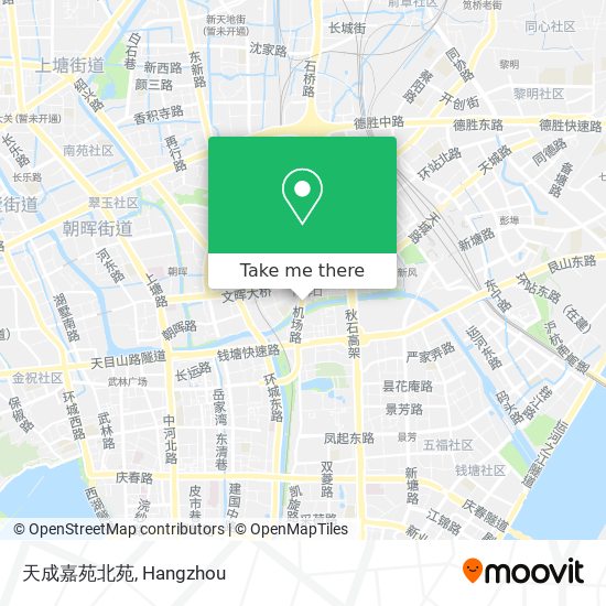 天成嘉苑北苑 map