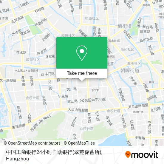 中国工商银行24小时自助银行(翠苑储蓄所) map