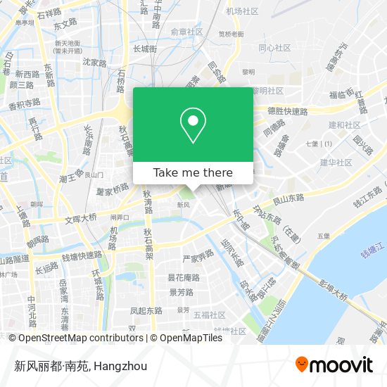 新风丽都·南苑 map