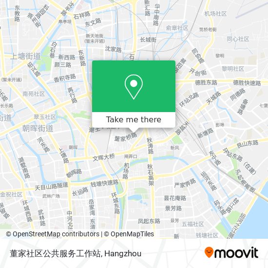 董家社区公共服务工作站 map
