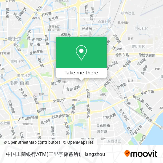中国工商银行ATM(三里亭储蓄所) map