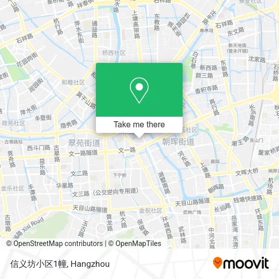 信义坊小区1幢 map