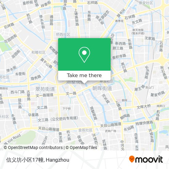 信义坊小区17幢 map