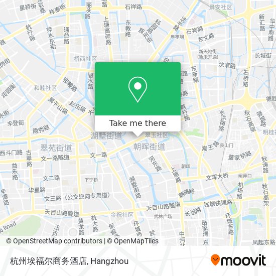 杭州埃福尔商务酒店 map