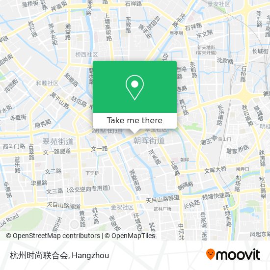 杭州时尚联合会 map