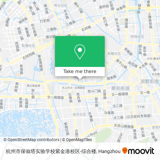 杭州市保俶塔实验学校紫金港校区-综合楼 map