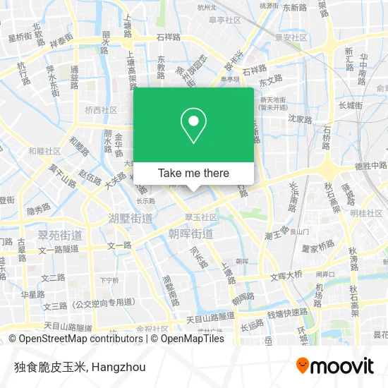 独食脆皮玉米 map