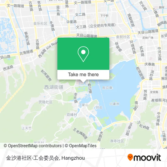 金沙港社区-工会委员会 map