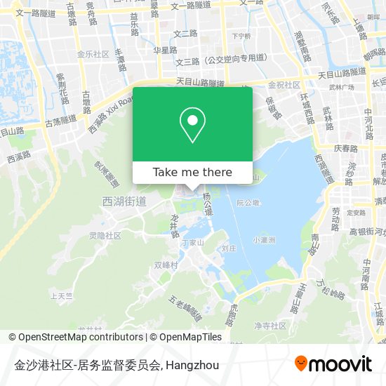金沙港社区-居务监督委员会 map