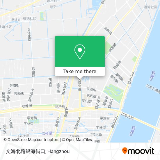 文海北路银海街口 map