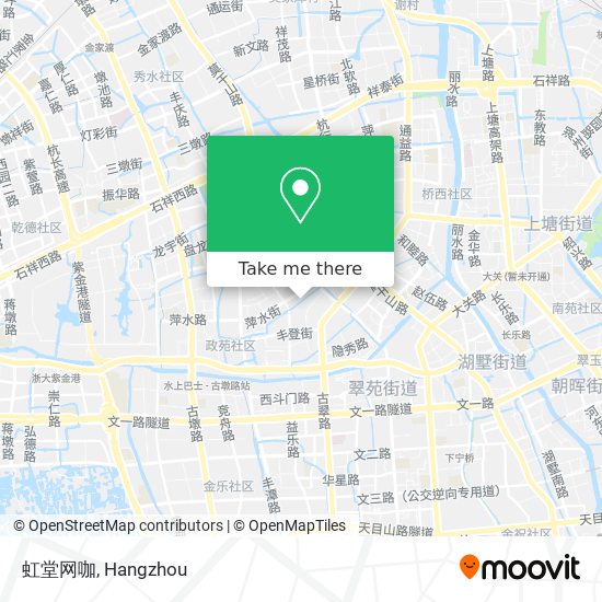 虹堂网咖 map