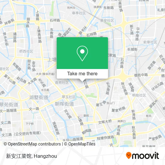 新安江菜馆 map
