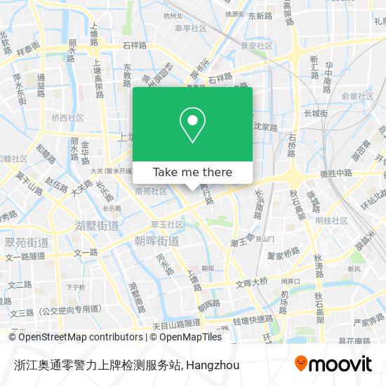 浙江奥通零警力上牌检测服务站 map