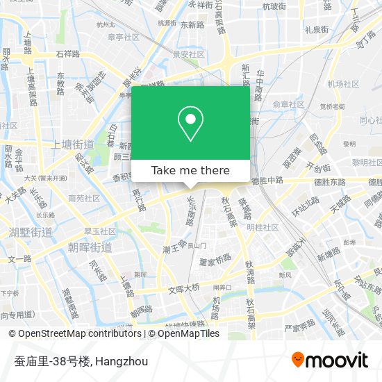 蚕庙里-38号楼 map