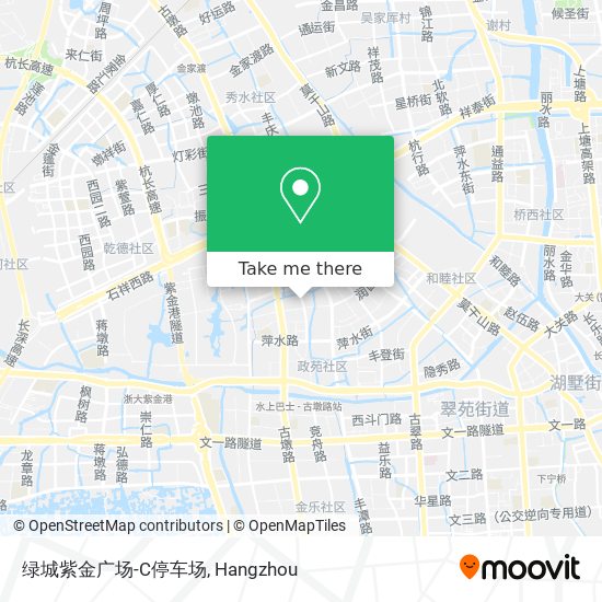 绿城紫金广场-C停车场 map