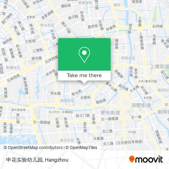 申花实验幼儿园 map