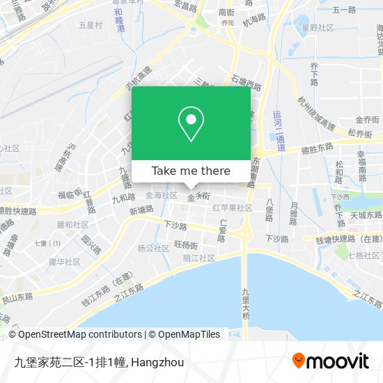九堡家苑二区-1排1幢 map