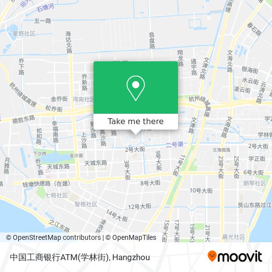 中国工商银行ATM(学林街) map