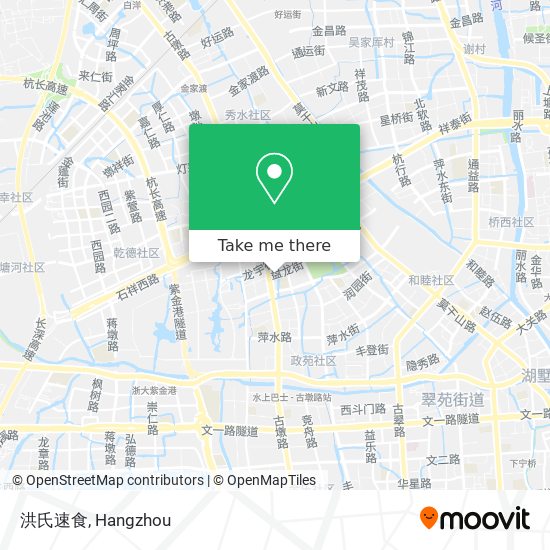 洪氏速食 map
