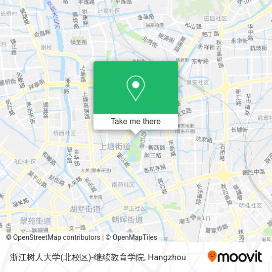 浙江树人大学(北校区)-继续教育学院 map