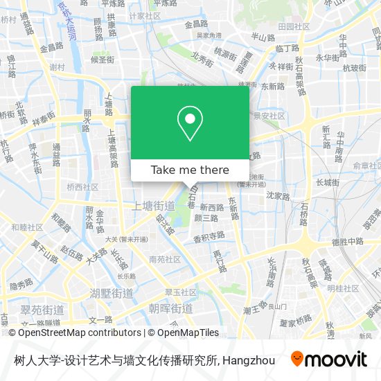 树人大学-设计艺术与墙文化传播研究所 map