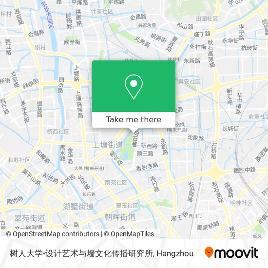 树人大学-设计艺术与墙文化传播研究所 map