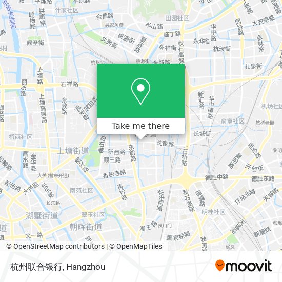 杭州联合银行 map