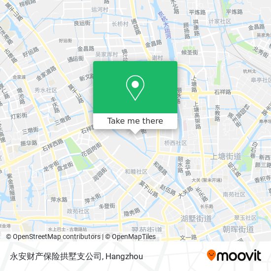 永安财产保险拱墅支公司 map