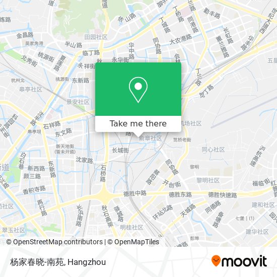 杨家春晓-南苑 map
