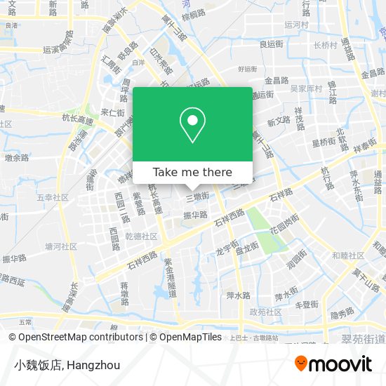 小魏饭店 map