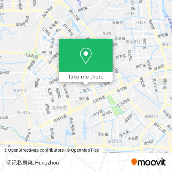 汤记私房菜 map