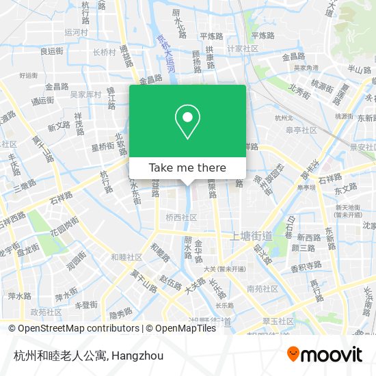 杭州和睦老人公寓 map