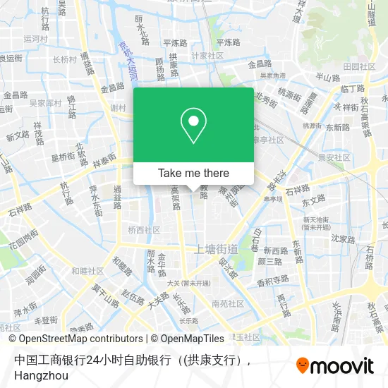 中国工商银行24小时自助银行（ map