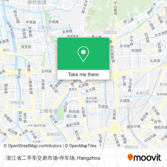 浙江省二手车交易市场-停车场 map