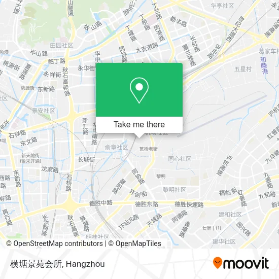 横塘景苑会所 map