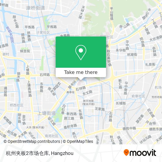 杭州夹板2市场仓库 map
