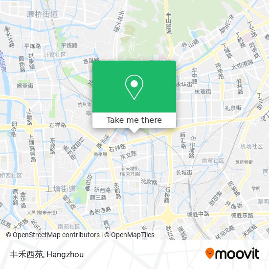 丰禾西苑 map