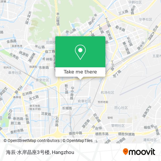 海辰·水岸晶座3号楼 map