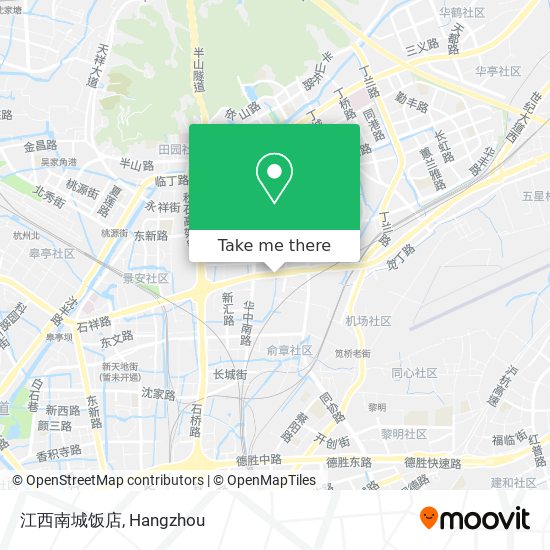 江西南城饭店 map