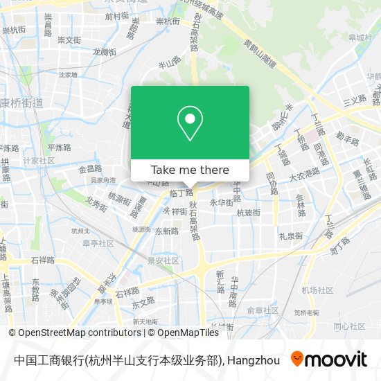 中国工商银行(杭州半山支行本级业务部) map